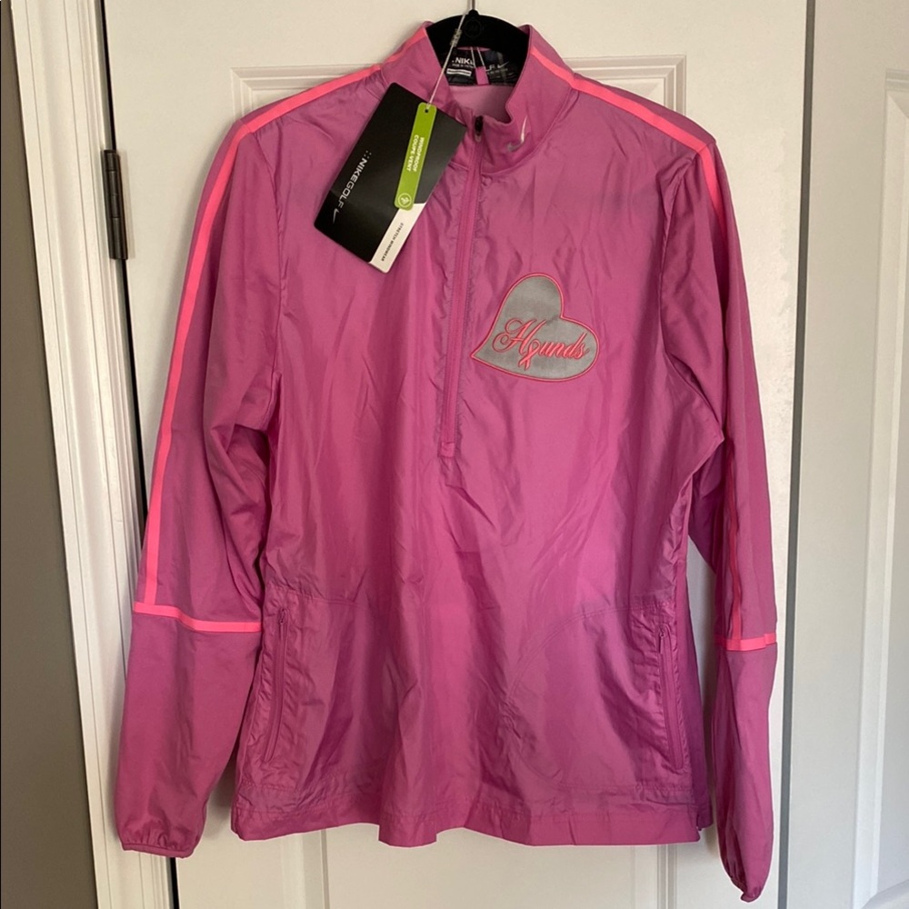 Nike Golf Pink Windproof Jacket Pittsburgh Riverhounds SC
